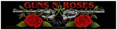 Guns N' Roses Superstrip Patch: Logo & Pistols