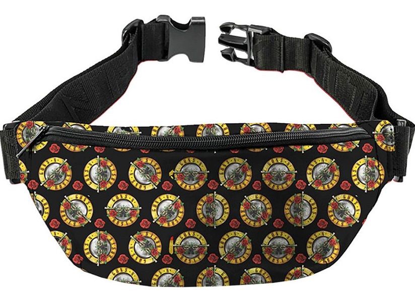Guns N' Roses Bum Bag: Classic Logos (all over print) Guns N' Roses Bum Bag: Classic Logos (all over print)