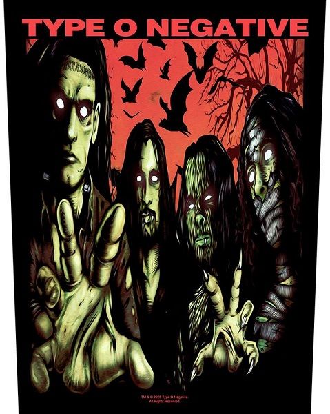Type O Negative Back Patch: Halloween