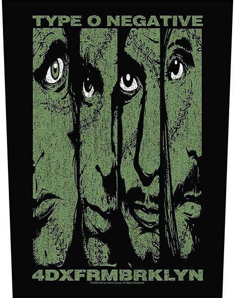 Type O Negative Back Patch: 4DXFRMCRKLYN
