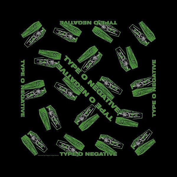 Type O Negative Bandana: Coffins