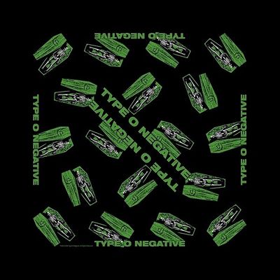 Type O Negative Bandana: Coffins