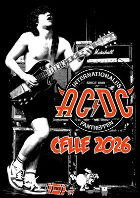 AC/DC T-shirt: International AC/DC Fantreffen Celle, Germany 2026