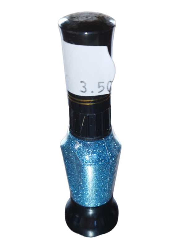 glitters blauw