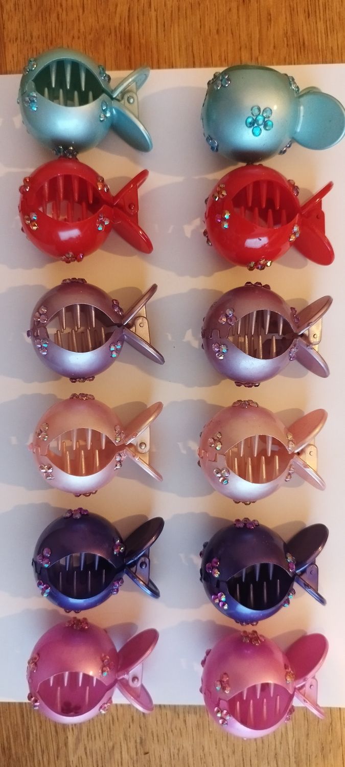 Haarclips verschillende kleuren