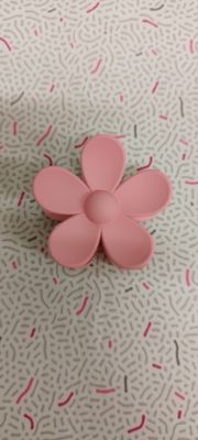 Haarspeld bloem  roze