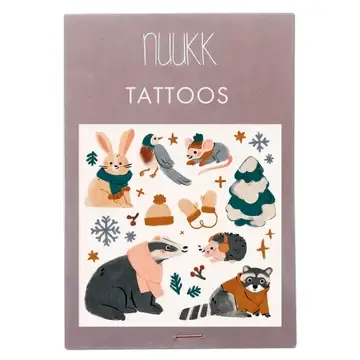 Tattoo sjaals en mutsen