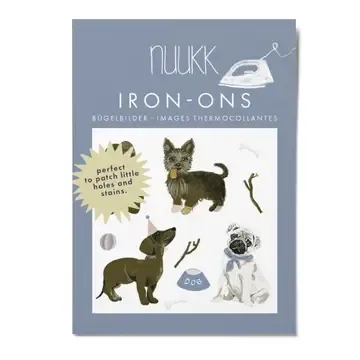 Opstrijklabels honden