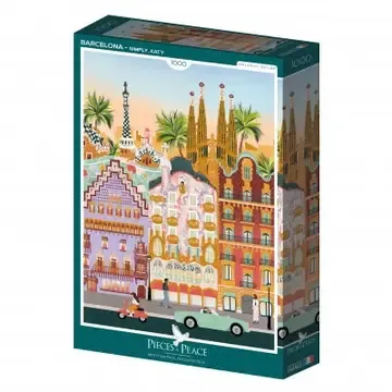 puzzel 1000st barcelona