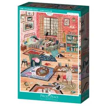 puzzel 2000st a cozy day