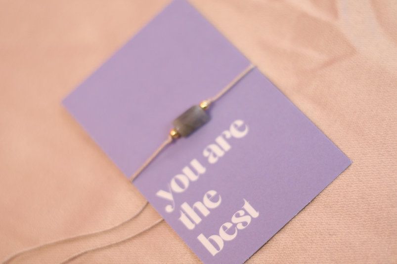 Armband MESSAGE - you are the best