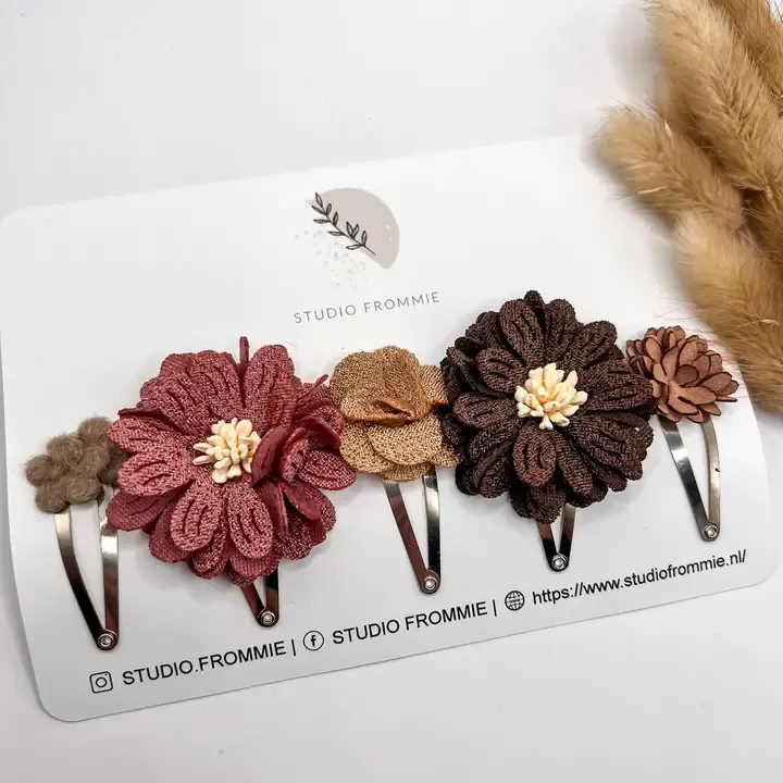 Setje Haarspeldjes Herfst 5