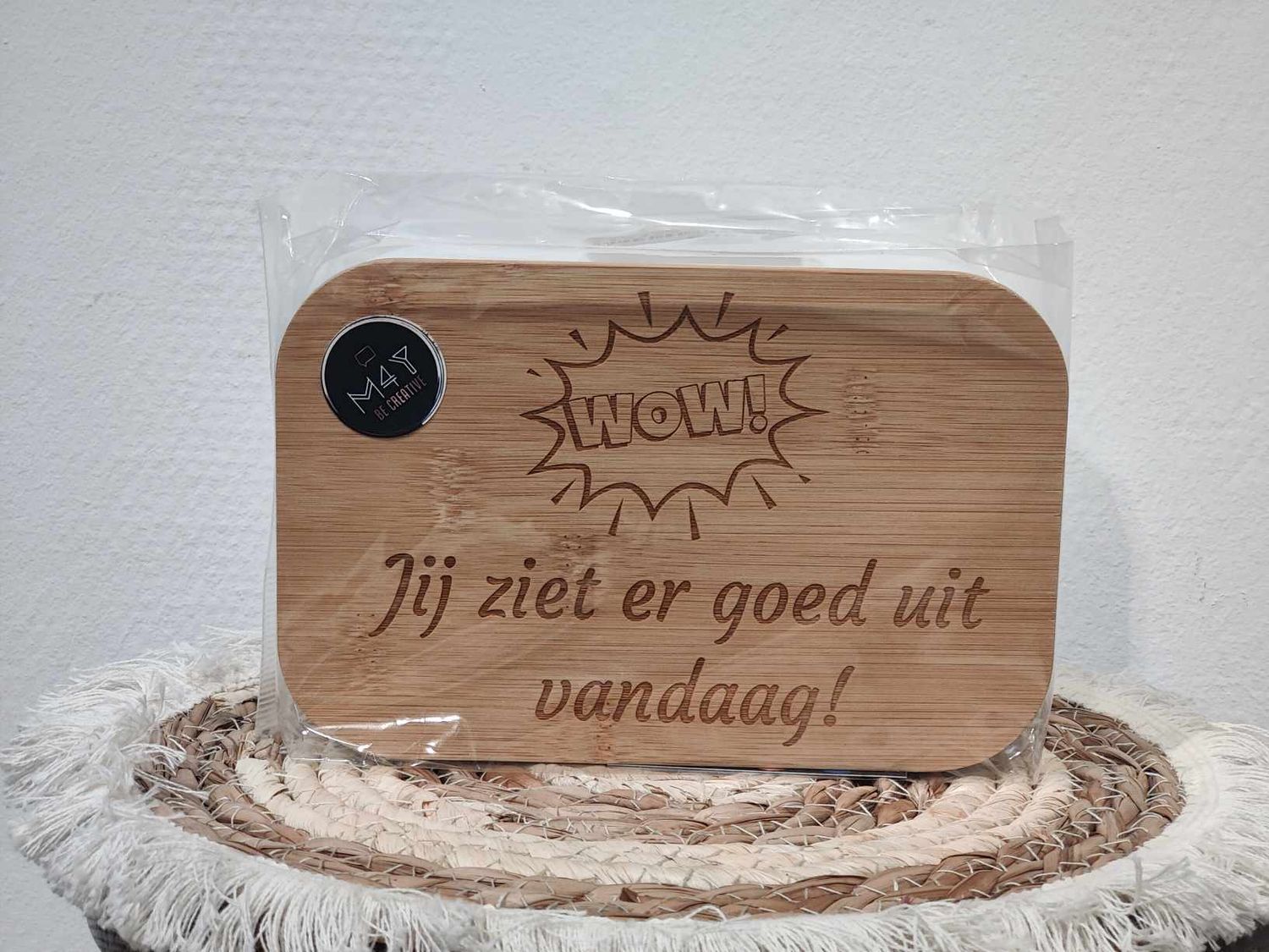 Brooddoos &quot;wow je ziet er goed uit
