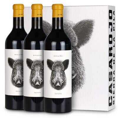 Giftbox - CASA ROJO Enemigo Mio Garnacha - 3 bouteilles Giftbox - CASA ROJO Enemigo Mio Garnacha - 3 bouteilles
