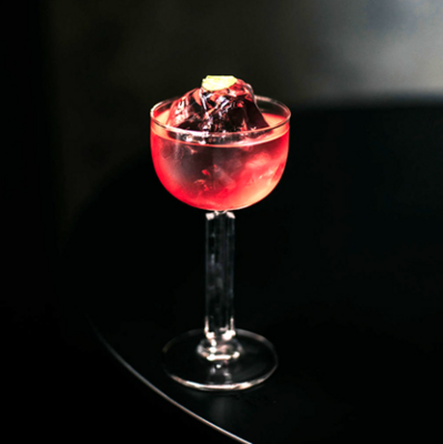 Recette Iced Gin - Iced Champagne Cocktail