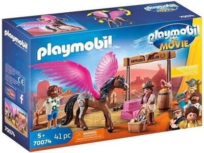 Playmobil 70074 The Movie: Marla en Del met gevleugeld paard