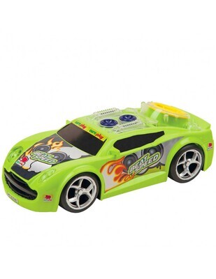 Beat speed auto met geluid en lichtjes