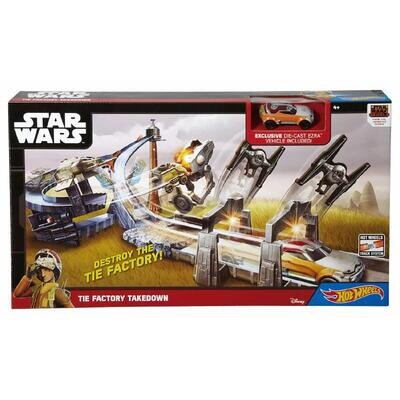Hot Wheels Star Wars the factory takedown