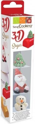 Scrap Cooking Suikerdecoratie Kerstmis 3D