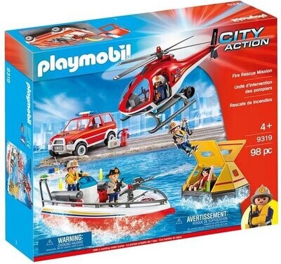 Playmobil 9319 City Action Brandweer Reddingsmissie