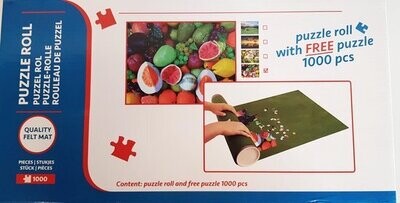 Puzzelmat met puzzel thema fruit 1000 stuks