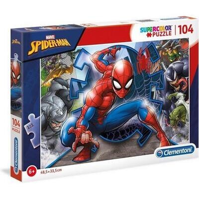 Clementoni Spider-Man puzzel 104 stuks