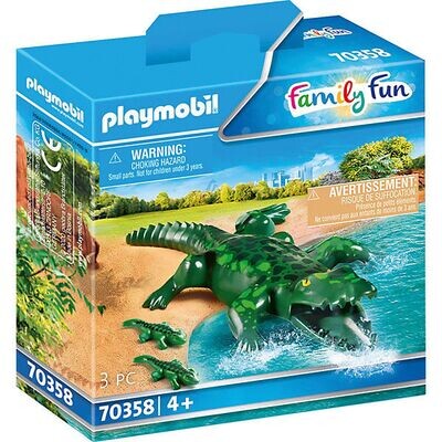 PLAYMOBIL® 70358 Alligator met baby's