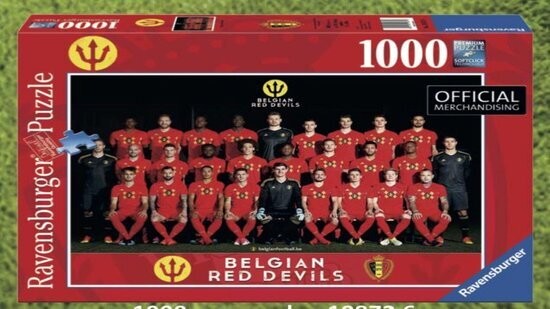Ravensburger puzzel Rode Duivels België WK voetbal 2018