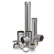 DUBBELWANDING INOX