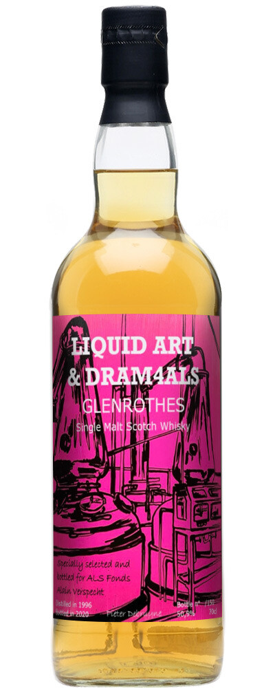 Dram 4 ALS Glenrothes 1996 24  y Liquid Art