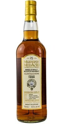 Glentauchers 25 y 1996 1st fill Madeira 45.5% - Mission Gold  Murray McDavid