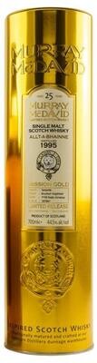 Allt-A-Bhainne 25 y 1995 1st fill PX 49% - Mission Gold Murray McDavid