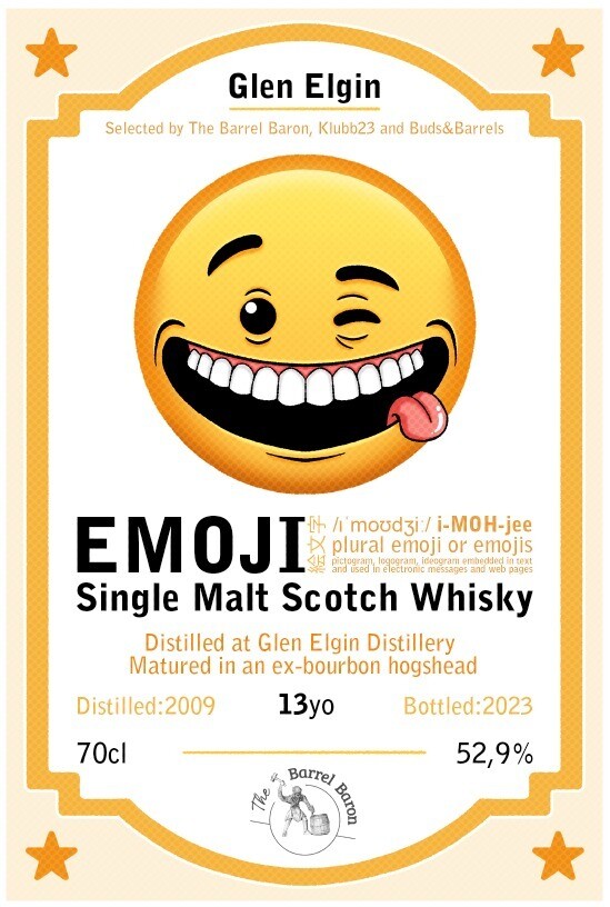 Glen Elgin  Emojis    Project Baron, Buds, Klubb23