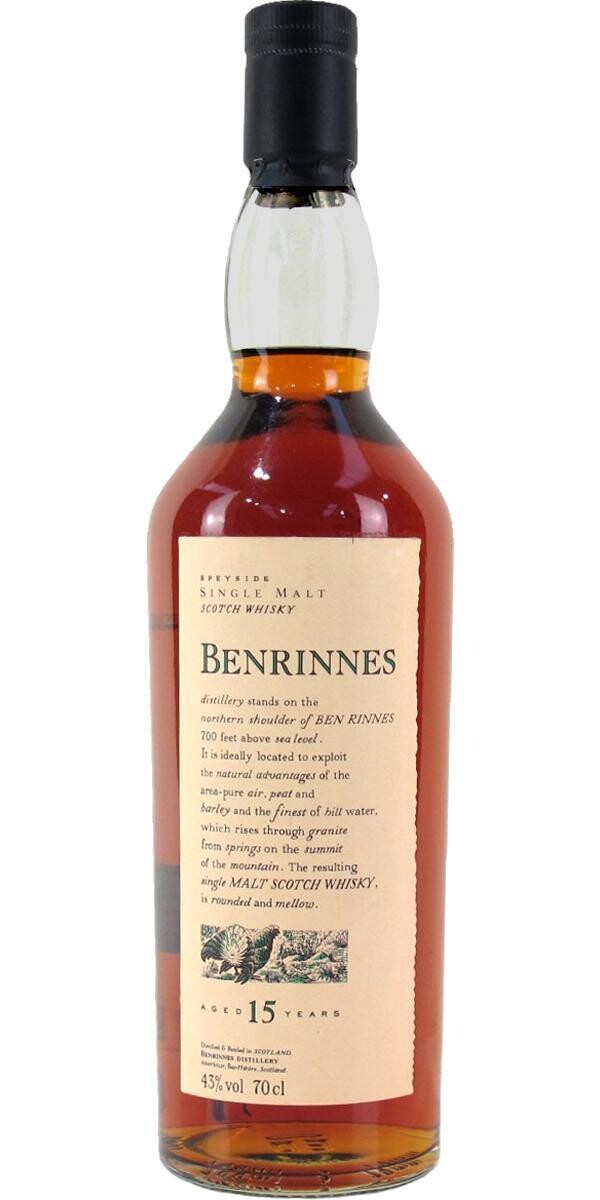 Benrinnes 15 years - Flora & Fauna