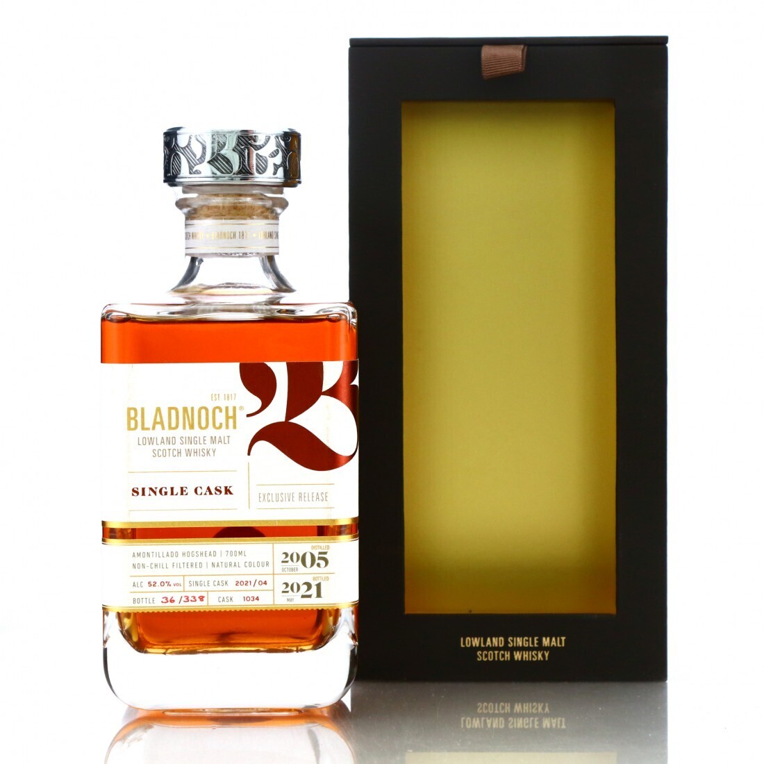 Bladnoch 15 y Single Cask 2005 - Cask 1034  52%