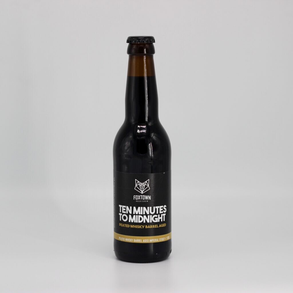 Foxtown TEN MINUTES TO MIDNIGHT
PEATED WHISKY BARREL AGED