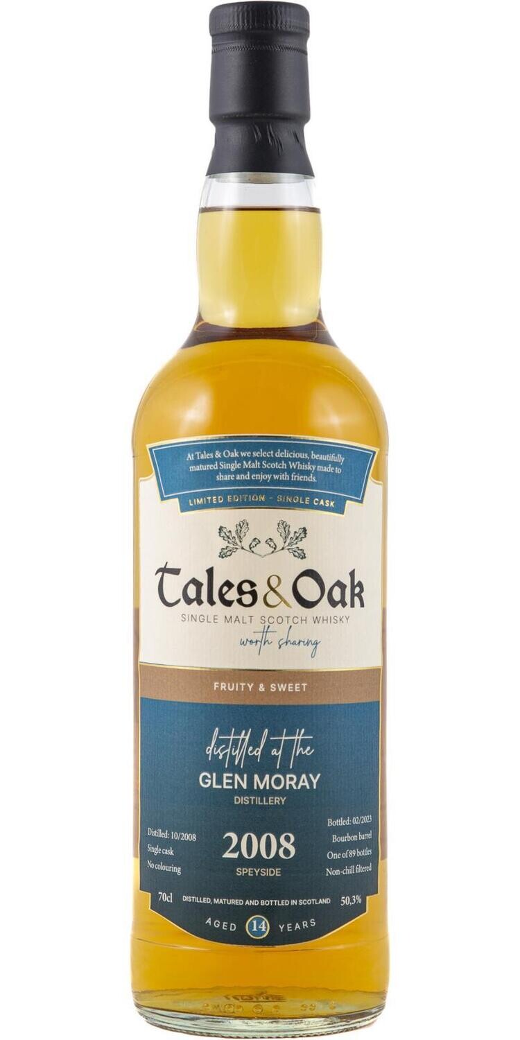 Glen Moray 14 y 2008 50.3% Tales & Oak