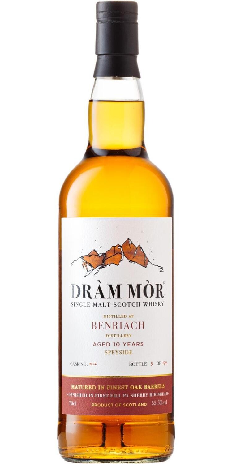 Benriach 10 y 2023 PX finish  55.5% Dram Mor