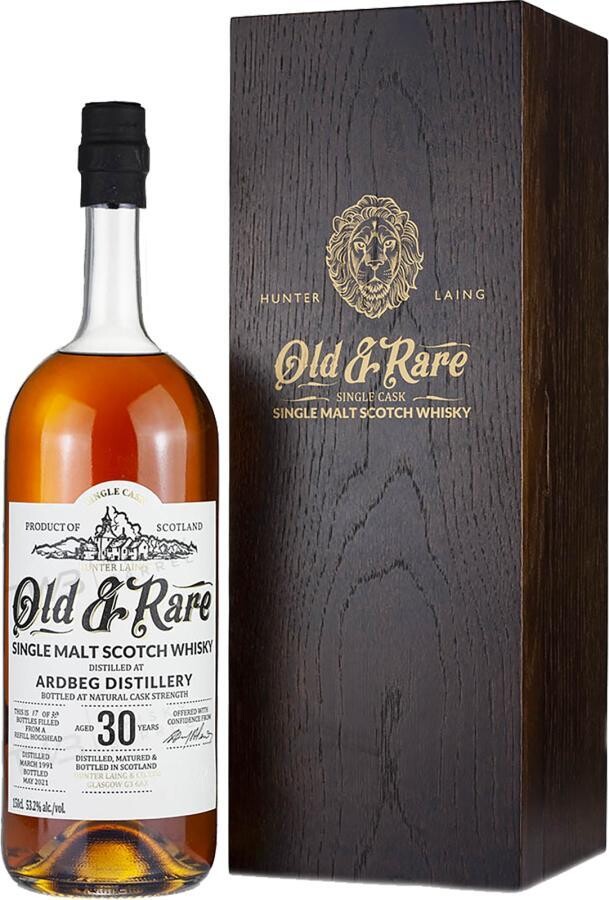 Ardbeg 1991 - 30 Year Old - Magnum 53,2° 1500 ml Ardbeg 1991 - 30 Year Old - Magnum 53,2° 1500 ml