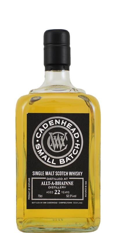 Allt-A-Bhainne 1992 - 22 Year Old - Cadenhead - 52,5°14