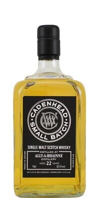 Allt-A-Bhainne 1992 - 22 Year Old - Cadenhead - 52,5°
14