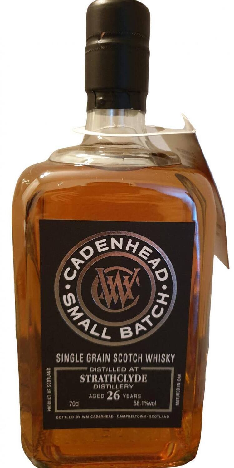 Strathclyde 1989 - 26 Year Old - Cadenhead - 58,1°