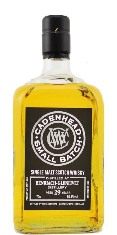 Benriach 1986 - 29 Year Old - Cadenhead - 50,1°