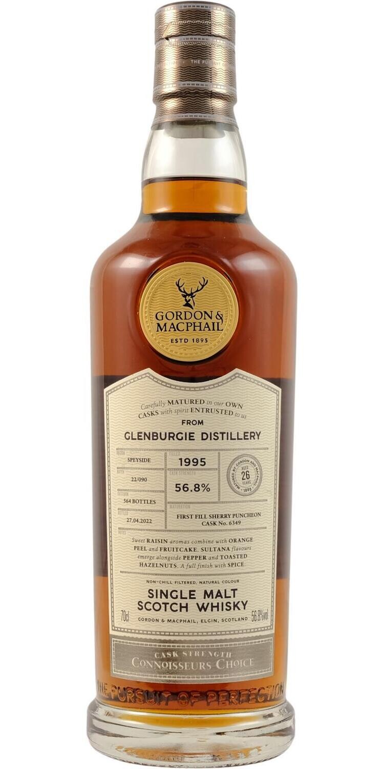 Glenburgie 1995 - 26 YO - Connoisseurs Choice - Cask 6349