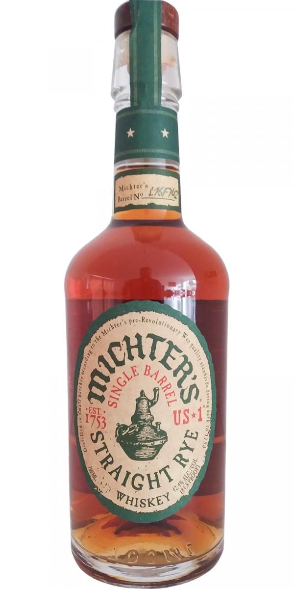Michters US1 Rye 42,4°% 70CL