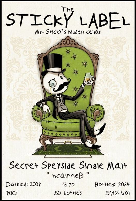 Mr.Sticky  Secret Speyside Single Malt 51.1%