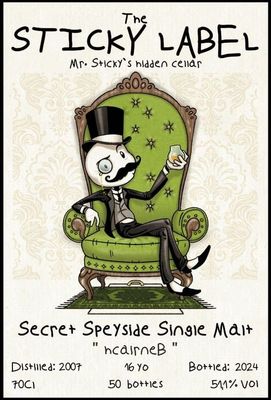 Mr.Sticky  Secret Speyside Single Malt 51.1%