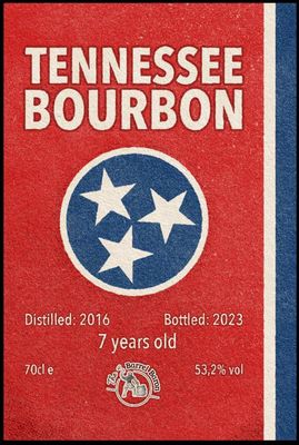Tennesee Bourbon 7 y 53.2% - The Barrel Baron