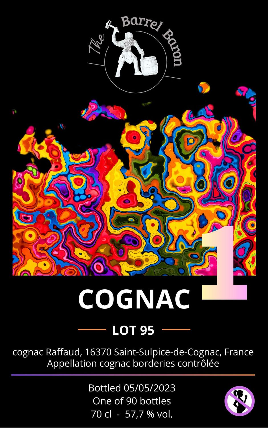 Cognac 1  lot 95  - The Barrel Baron