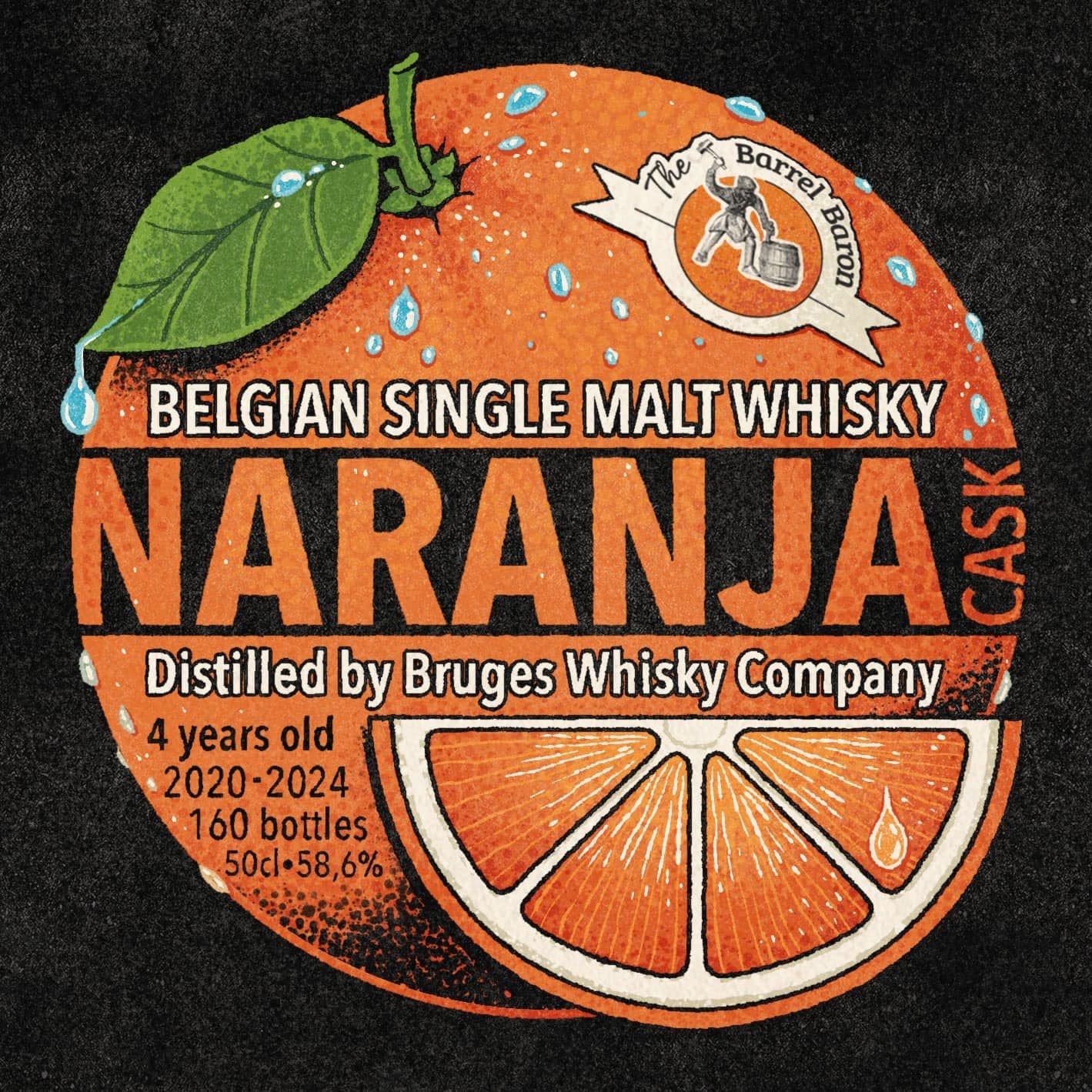 Brugse Whisky Naranja Cask - The Barrel Baron